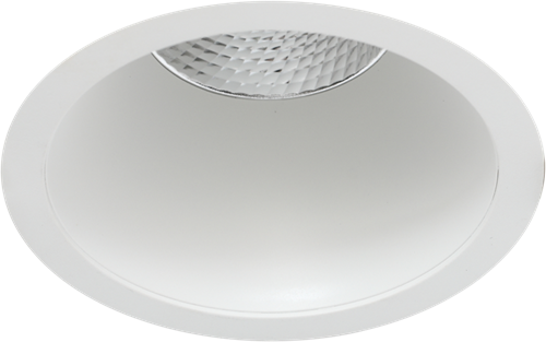 Pragmalux LED Spotlight Casso IP44 dimbaar 9W 810lm ø103 Buitenmaat-Gatmaat ø90-95 40° 2700K UGR<19 Wit