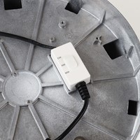 Pragmalux LED opbouw downlight Relio IP65 facet reflector wit 20W 1800-2000lm 2700K-3000K-4000K 3-CCT CRI>90 UGR<19 60D Ø160x110mm-2