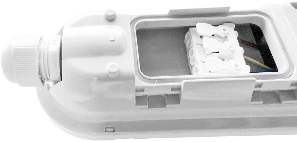 Pragmalux LED TL vandtæt armaturværdi IP65 120cm 38W 4650lm 4000K (2x36W)