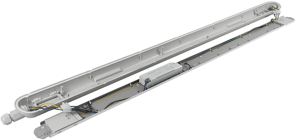 Pragmalux LED TL Vandtæt Armatur Værdi IP65 150cm 45W 6100lm 4000K (2x58W)