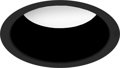 Pragmalux LED Downlight Essence G2 IP54 zwart verdiept max. 21W 3000K-6000K 3-CCT max. 2450lm 100D Ø226 Buitenmaat - Gatmaat Ø200 excl. LED Driver