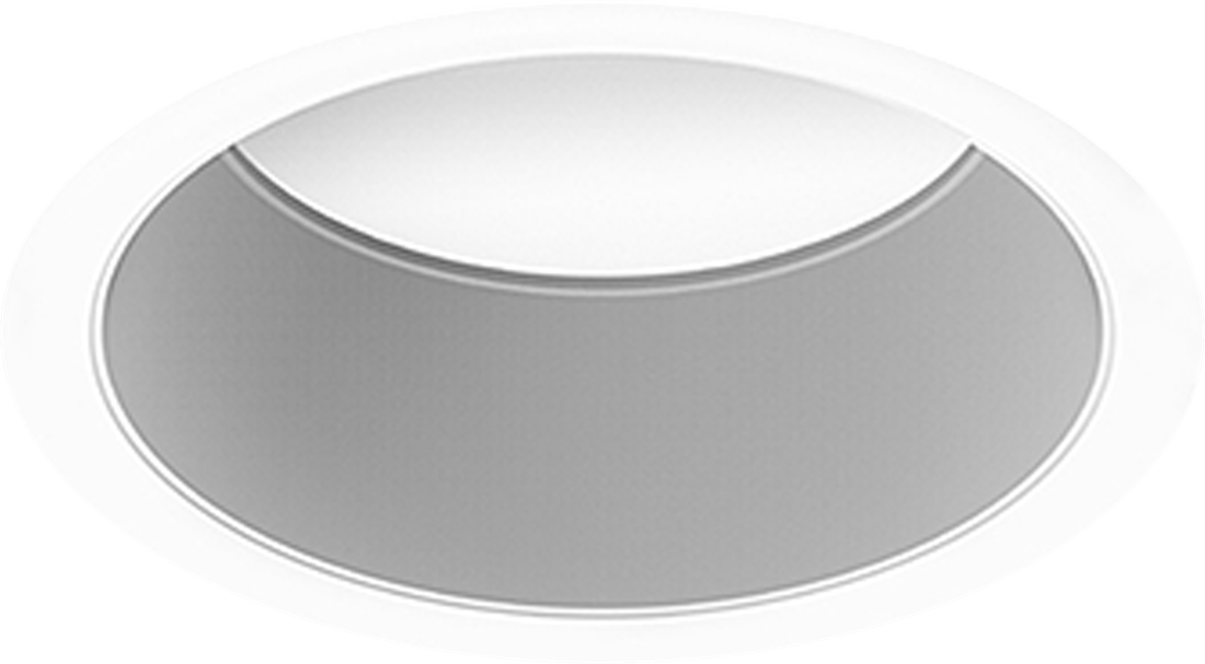 Pragmalux LED Downlight Essence G2 IP54 hvid uddybet max. 21W 3000K-6000K 3-CCT maks. 2450lm 100D Ø226 Yderstørrelse - Hulstørrelse Ø200 ekskl. LED-driver