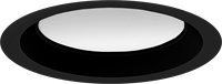 Pragmalux LED Downlight Essence G2 IP54 zwart standaard max. 9W 3000K-6000K 3-CCT max. 1000lm 100D Ø146 Buitenmaat - Gatmaat Ø120 excl. LED Driver