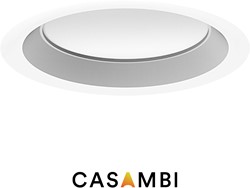 Pragmalux LED Downlight Essence G2 IP54 wit standaard max. 15W 3000K-6000K 3-CCT max. 1650lm 100D Ø200 Buitenmaat - Gatmaat Ø150 incl. TCI Casambi Driver