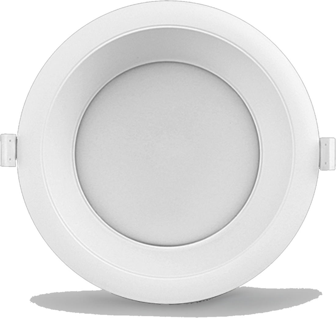 Pragmalux LED Downlight Essence G2 IP54 hvid standard max. 21W 3000K-6000K 3-CCT maks. 2450lm 100D Ø250 Yderstørrelse - Hulstørrelse Ø200 ekskl. LED-driver