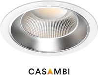 Pragmalux LED Downlight Essence UGR IP54 wit max. 21W 3000K-6000K 3-CCT max. 2800lm 60D Ø226 Buitenmaat - Gatmaat Ø200 UGR<19 incl. TCI Casambi Driver