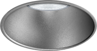 Pragmalux Inbouwspot Accessoire Duplo Reflector Mat Zilver