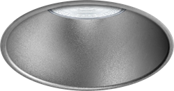 Pragmalux Inbouwspot Accessoire Duplo Reflector Mat Zilver RAL9006