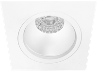 Pragmalux Inbouwspot Duplo Vierkant Wit - Incl. GU10 Fitting