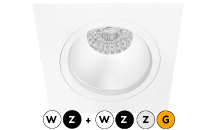 Inbouwspot Duplo Vierkant