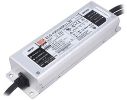 Mean Welll LED Strip 24V LED Driver IP67 Max. 100W DALI
