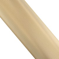 Pragmalux 3-fase rail pendelarmatuur Fendi pendellengte 120cm messing RAL1001 diamond knurling met zwarte adapter - incl. GU10 Fitting-2