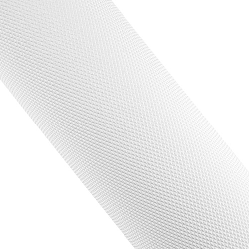 Pragmalux 3-fase rail pendelarmatuur Fendi pendellengte 120cm wit RAL9003 diamond knurling met witte adapter - incl. GU10 Fitting-2