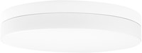 Pragmalux LED Plafonnière / Pendelarmatuur Plano-M Wit Ø360 IP54 IK07 15-30W 1600-3300lm 3000K-4000K 2-CCT + bewegingssensor + noodmodule 1uur autotest