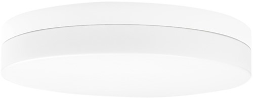 Pragmalux LED Plafonnière / Pendelarmatuur Plano-M Wit Ø360 IP54 IK07 max.30W 3300lm 3000K-4000K 2-CCT + DALI