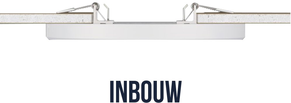 Pragmalux LED indbygget downlight Luna G2 hvid IP44 22W 3000K-6000K 3-CCT 2860-3010lm Ø290 B - G Ø65-260 + ekstern Philips DALI2 driver