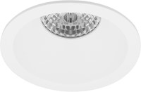 Pragmalux Inbouwspot met bladveren Apollo Rond Verdiept wit RAL9003 - Incl. GU10 Fitting