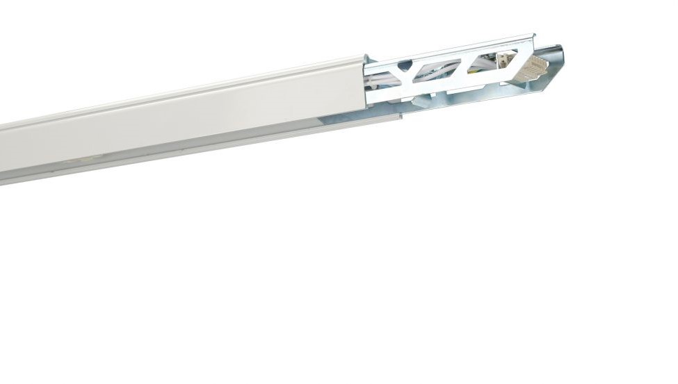 Pragmalux PRX-Line support profil aluminium 1BU 1528mm hvid 7x2,5mm2