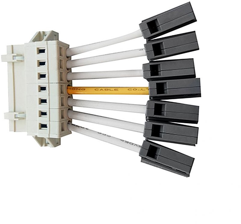 Pragmalux PRX-Line elektrisk feed-out 7x2,5mm2 10cm inkl. samlingsstik ekskl. Kasse