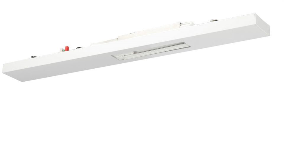 Pragmalux PRX-Line skinnemodul aluminium 1LU 1528mm 3-faset spor 690mm aluminium hvid