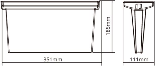 Pragmalux PICTO V opbouw dubbelzijdige kap-3