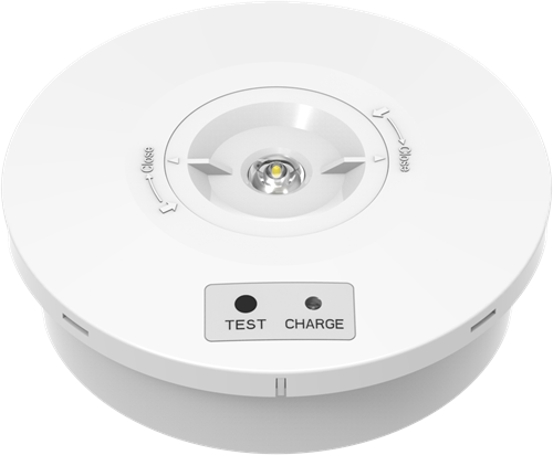 Pragmalux DOTXL Opbouw Noodverlichting IP65 3W 230-270lm LifePO4 1uur Zelftest Wit
