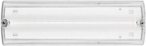 Pragmalux PICTO Opbouw Noodverlichting IP65 3W 150lm 20m LifePO4 1uur Zwart Zelftest -1