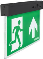 Pragmalux UNI Noodverlichting Vluchtwegverlichting 3W 60lm 24m LifePO4 1uur Zwart Zelftest-1