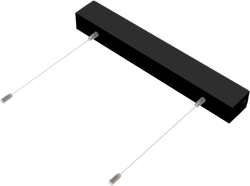 Pragmalux UNI Pendelset Zwart (40cm kabel)