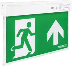 Pragmalux UNI Noodverlichting Vluchtwegverlichting 3W 60lm 24m LifePO4 1uur Wit Zelftest