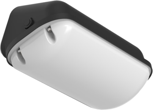 Pragmalux LED Gevelarmatuur Deca IP65 6.5-12W 3000K-4000K 2-CCT 650-1100lm Zwart