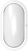 Pragmalux LED Bulkhead Ovalo IP65 5W 3000K-4000K 2-CCT 450lm Wit Ø270x148mm-3