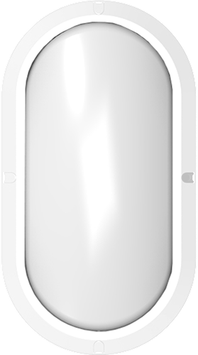 Pragmalux LED Bulkhead Ovalo IP65 5W 3000K-4000K 2-CCT 450lm Wit Ø270x148mm-3