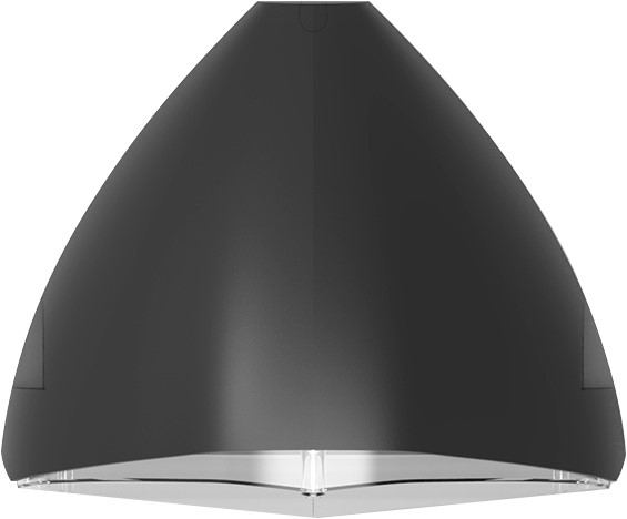 Pragmalux LED-facadearmatur Squalo DALI2 IP65 22W 4000K 2500lm Asymmetrisk antracit RAL7016