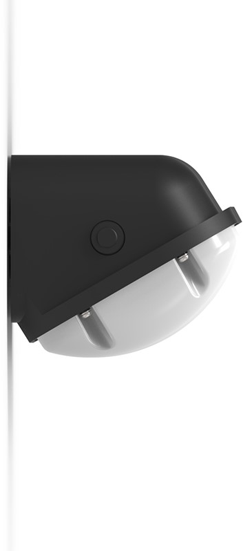 Pragmalux LED-facadearmatur Deca IP65 6.5-12W 3000K-4000K 2-CCT 650-1100lm sort