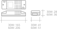 Pragmalux LED Strip 24V LED Driver Max. 30W Primair Dimbaar-1