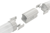 Pragmalux LED TL Waterdicht Armatuur Essence Slim Koppelstuk Incl. 3x1,5mm kabel-1