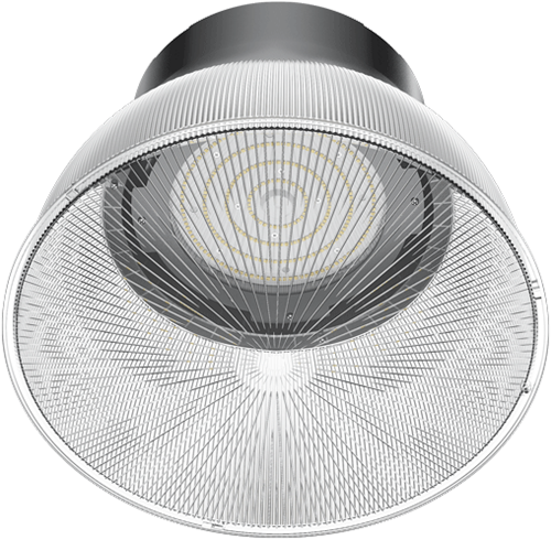 Pragmalux LED Lowbay Copa G2 30-100W 3500-13500lm 3000-4000K 2-CCT 1-10V dimbaar Zwart RAL9017 - Excl. Kap-1