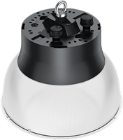 Pragmalux LED Lowbay Copa G2 30-100W 3500-13500lm 3000-4000K 2-CCT 1-10V dimbaar Zwart RAL9017 - Excl. Kap-2
