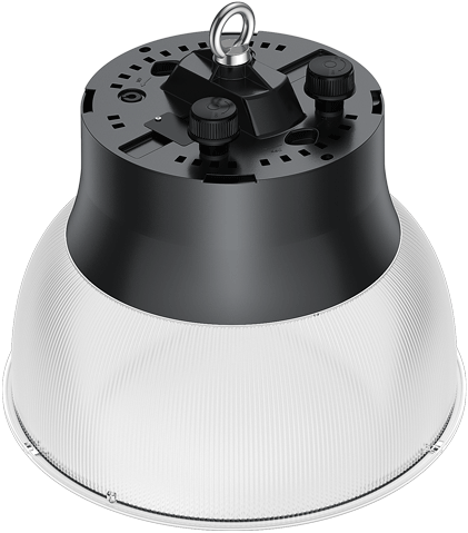 Pragmalux LED Lowbay Copa G2 30-100W 3500-13500lm 3000-4000K 2-CCT 1-10V dimbaar Zwart RAL9017 - Excl. Kap-2