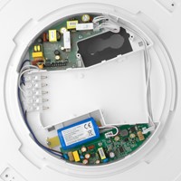 Pragmalux LED Plafonnière / Wandarmatuur Lumio-L Wit Ø400 IP65 IK10 12-31,5W 1375-4000lm 2700K-3000K-4000K 3-CCT UGR<19 + DALI2 & noodmodule DALI 3uur autotest-7