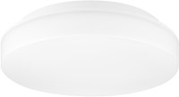 Pragmalux LED Plafonnière / Wandarmatuur Lumio-S Wit Ø277 IP65 IK10 4,5-8,5W 475-1075lm 2700K-3000K-4000K 3-CCT UGR<19 + DALI2 & noodmodule DALI 3uur autotest