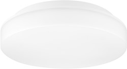 Pragmalux LED Plafonnière / Wandarmatuur Lumio-S Wit Ø277 IP65 IK10 4,5-8,5W 475-1075lm 2700K-3000K-4000K 3-CCT UGR<19 Fase dimbaar + noodmodule 3uur autotest