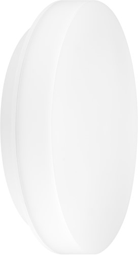 Pragmalux LED Plafonnière / Wandarmatuur Lumio-S Wit Ø277 IP65 IK10 4,5-8,5W 475-1075lm 2700K-3000K-4000K 3-CCT UGR<19 + DALI2 & noodmodule DALI 3uur autotest-1
