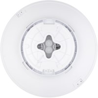 Pragmalux LED Plafonnière / Wandarmatuur Lumio-L Wit Ø400 IP65 IK10 12-31,5W 1375-4000lm 2700K-3000K-4000K 3-CCT UGR<19 + HF (5.8 GHz) bewegingssensor-4