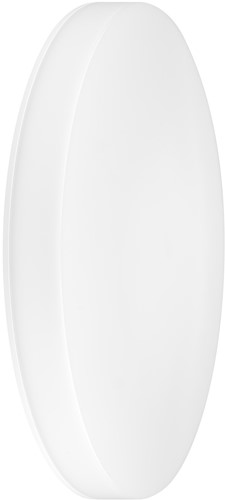 Pragmalux LED Plafonnière / Wandarmatuur Lumio-L Wit Ø400 IP65 IK10 12-31,5W 1375-4000lm 2700K-3000K-4000K 3-CCT UGR<19 + HF (5.8 GHz) bewegingssensor-1