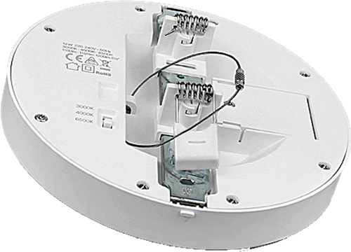 Pragmalux  LED Inbouw/Opbouw Downlight Luna G2 IP44 zwart frame Ø165 Buitenmaat-6