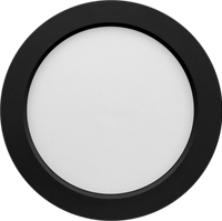 Pragmalux LED Downlight Luna G2 IP44 zwart frame Ø217 Buitenmaat-1