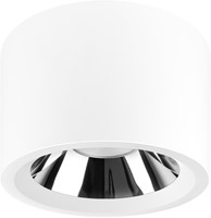 Pragmalux LED Downlight Mondial IP54 opbouwframe Aluminium Ø230x150(H) Wit