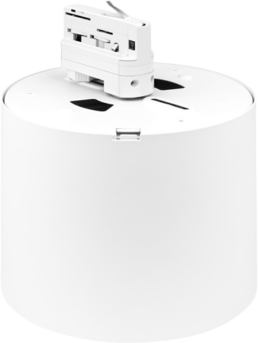 Pragmalux LED Downlight Mondial IP54 hoogglans wit 3-fase track 6-19,5W 725-2450lm 3000K-3500K-4000K 3-CCT CRI>90 UGR<19 60D Ø180x140(H) Buitenmaat +Philips driver-1